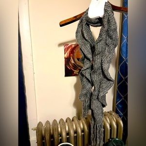 Jessica Simpson Gray Oblong Scarf